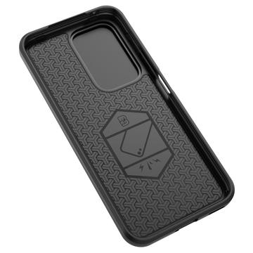 Honor 200 Lite Roterende Ring Hybrid Cover med Kameraskjold - Sort