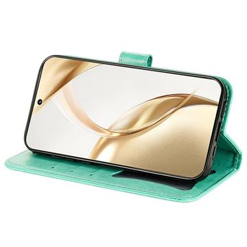 Honor 200 Mandala Series Etui med Pung - Grøn
