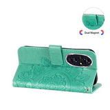 Honor 200 Mandala Series Etui med Pung - Grøn