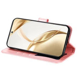 Honor 200 Mandala Series Etui med Pung - Pink
