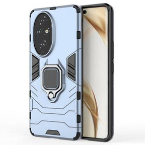 Honor 200 Pro Hybrid Cover med Ring Holder - Blå
