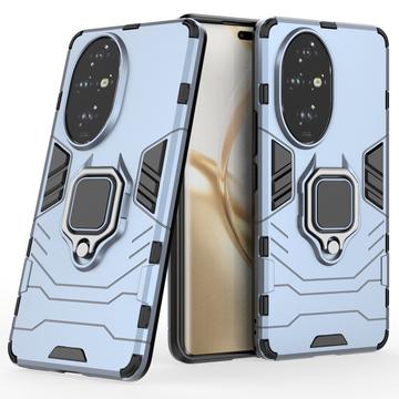 Honor 200 Pro Hybrid Cover med Ring Holder - Blå