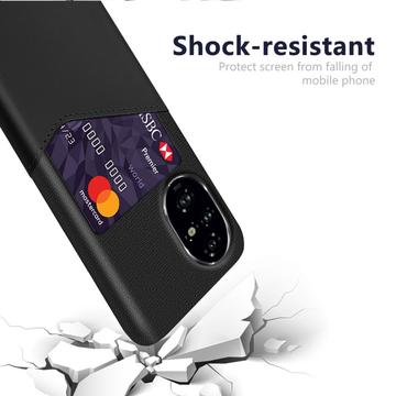 Honor 200 Pro KSQ Cover med Kortholder - Sort
