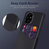 Honor 200 Pro KSQ Cover med Kortholder - Sort