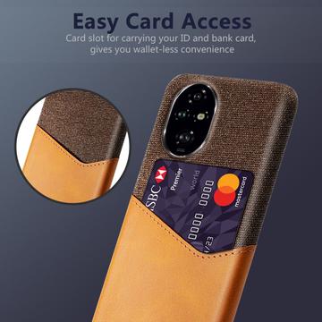 Honor 200 Pro KSQ Cover med Kortholder - Orange