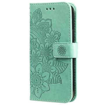 Honor 200 Pro Mandala Series Etui med Pung - Grøn