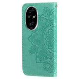 Honor 200 Pro Mandala Series Etui med Pung - Grøn
