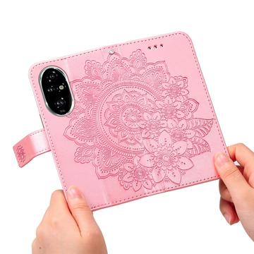 Honor 200 Pro Mandala Series Etui med Pung - Pink