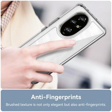 Honor 200 Pro Ridsefast Hybrid Cover - Gennemsigtig