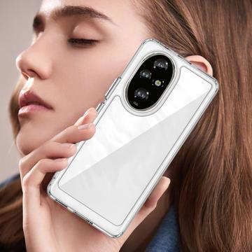 Honor 200 Pro Ridsefast Hybrid Cover - Gennemsigtig