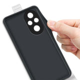Honor 200 Pro Vertikal Flip Taske med Kortholder - Hvid