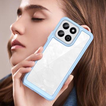 Honor 200 Smart/X7c 4G/5G Anti-Shock Hybrid Cover - Blå