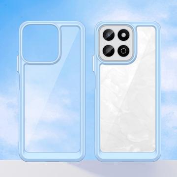 Honor 200 Smart/X7c 4G/5G Anti-Shock Hybrid Cover - Blå