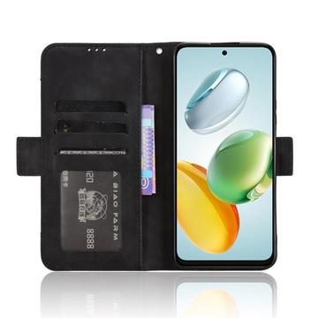 Honor 200 Smart/X7c 4G/5G Kortholder Pung Etui - Sort
