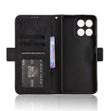 Honor 200 Smart/X7c 4G/5G Kortholder Pung Etui - Sort