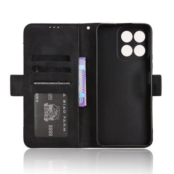 Honor 200 Smart/X7c 4G/5G Kortholder Pung Etui - Sort