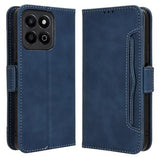 Honor 200 Smart/X7c 4G/5G Kortholder Pung Etui - Blå