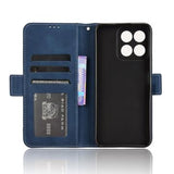 Honor 200 Smart/X7c 4G/5G Kortholder Pung Etui - Blå