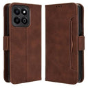Honor 200 Smart/X7c 4G/5G Kortholder Pung Etui - Brun
