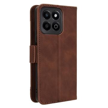 Honor 200 Smart/X7c 4G/5G Kortholder Pung Etui - Brun
