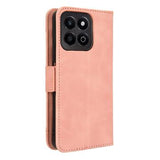 Honor 200 Smart/X7c 4G/5G Kortholder Pung Etui - Pink