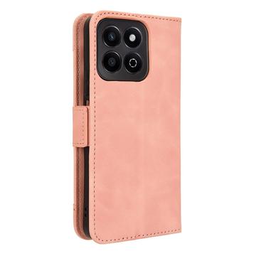 Honor 200 Smart/X7c 4G/5G Kortholder Pung Etui - Pink