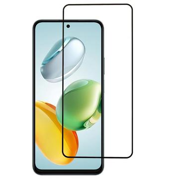 Honor 200 Smart/X7c 4G/5G Skærmbeskyttelse Hærdet Glas - 9H - Full Fit - Sort Kant