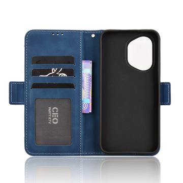 Honor 400 Kortholder Pung Etui - Blå