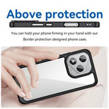 Honor 400 Lite/X70i Anti-Shock Hybrid Cover - Sort
