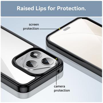 Honor 400 Lite/X70i Anti-Shock Hybrid Cover - Sort