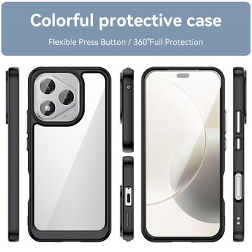 Honor 400 Lite/X70i Anti-Shock Hybrid Cover - Sort