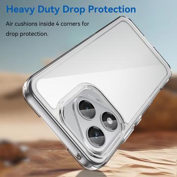 Honor 400 Lite/X70i Anti-Shock Hybrid Cover - Gennemsigtig