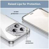 Honor 400 Lite/X70i Anti-Shock Hybrid Cover - Gennemsigtig
