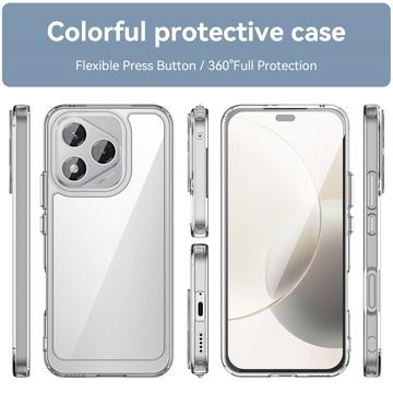 Honor 400 Lite/X70i Anti-Shock Hybrid Cover - Gennemsigtig