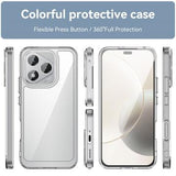 Honor 400 Lite/X70i Anti-Shock Hybrid Cover - Gennemsigtig