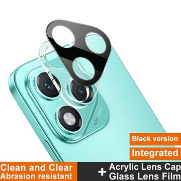 Honor 400 Lite Imak 2-i-1 HD Kamera Linse Hærdet Glas - Sort