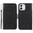 Honor 400 Lite Mandala Series Etui med Pung - Sort