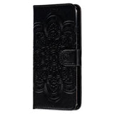 Honor 400 Lite Mandala Series Etui med Pung - Sort