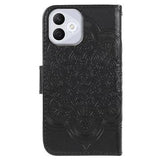 Honor 400 Lite Mandala Series Etui med Pung - Sort