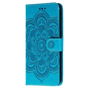 Honor 400 Lite Mandala Series Etui med Pung - Blå