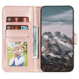 Honor 400 Lite Mandala Series Etui med Pung - Rødguld