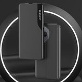 Honor 400 Pro Smart Clear View Flip Cover - Blå