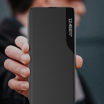 Honor 400 Pro Smart Clear View Flip Cover - Blå
