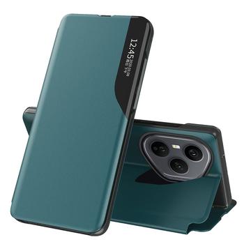 Honor 400 Pro Smart Clear View Flip Cover - Grøn