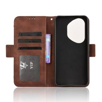 Honor 400 Pro Kortholder Pung Etui - Brun
