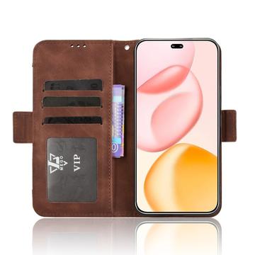 Honor 400 Pro Kortholder Pung Etui - Brun