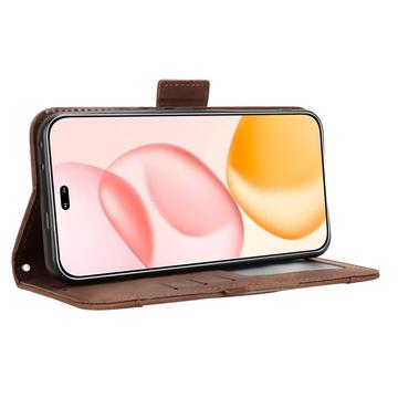 Honor 400 Pro Kortholder Pung Etui - Brun