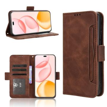 Honor 400 Pro Kortholder Pung Etui - Brun