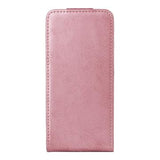 Honor 400 Pro lodret flip-etui med stativ - rosaguld
