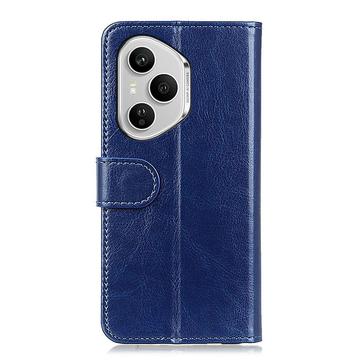 Honor 400 Pro Pung Etui med Stativ - blå